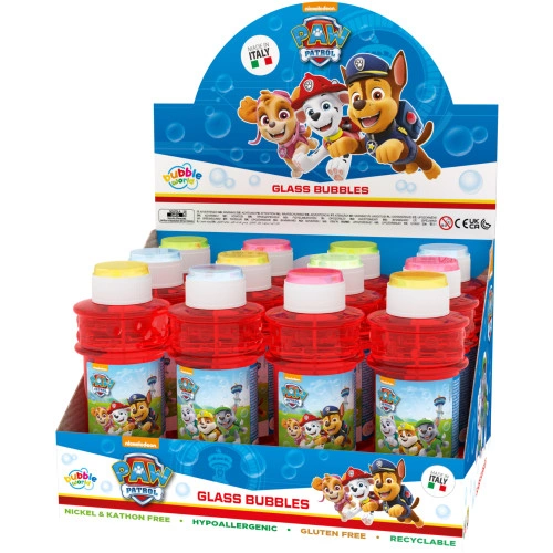 Paw Patrol Glass Bubbles