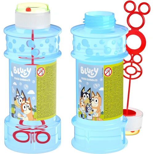Bluey Glass Bubbles