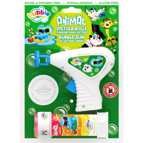Animals Bubble Gun - Small (blister)