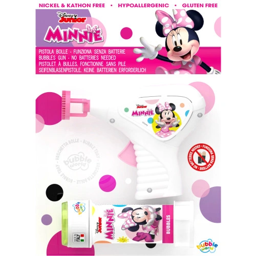 Minnie Bubble Gun  - Small (blister)