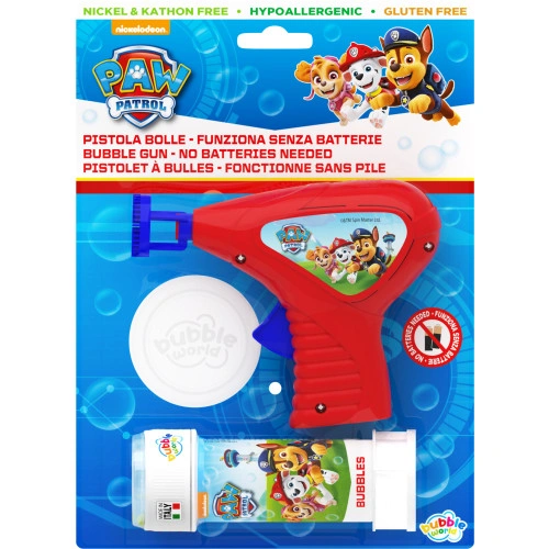 Paw Patrol Bubble Gun - Small  (blister)