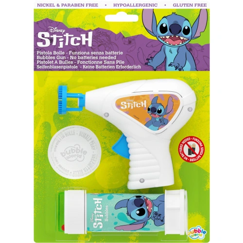 Stitch Bubble Gun - Small (blister)