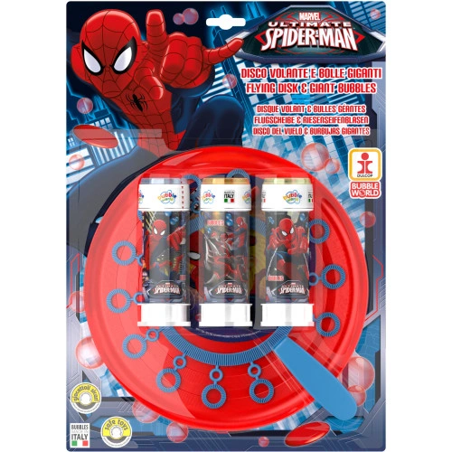 Spider-Man Flying Disc & Giant Bubbles
