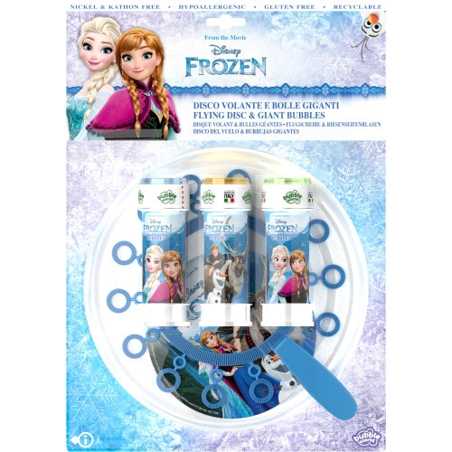 Frozen Flying Disc & Giant Bubbles