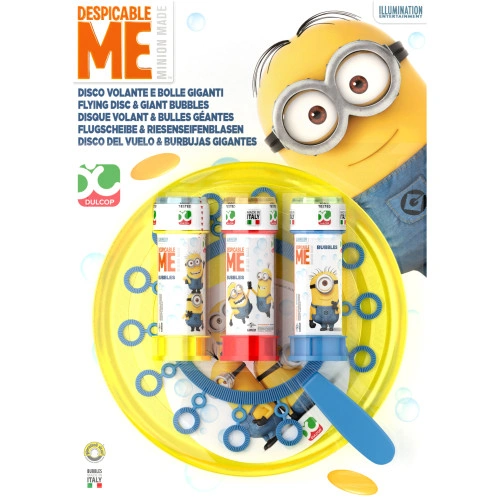 Minions Flying Disc & Giant Bubbles
